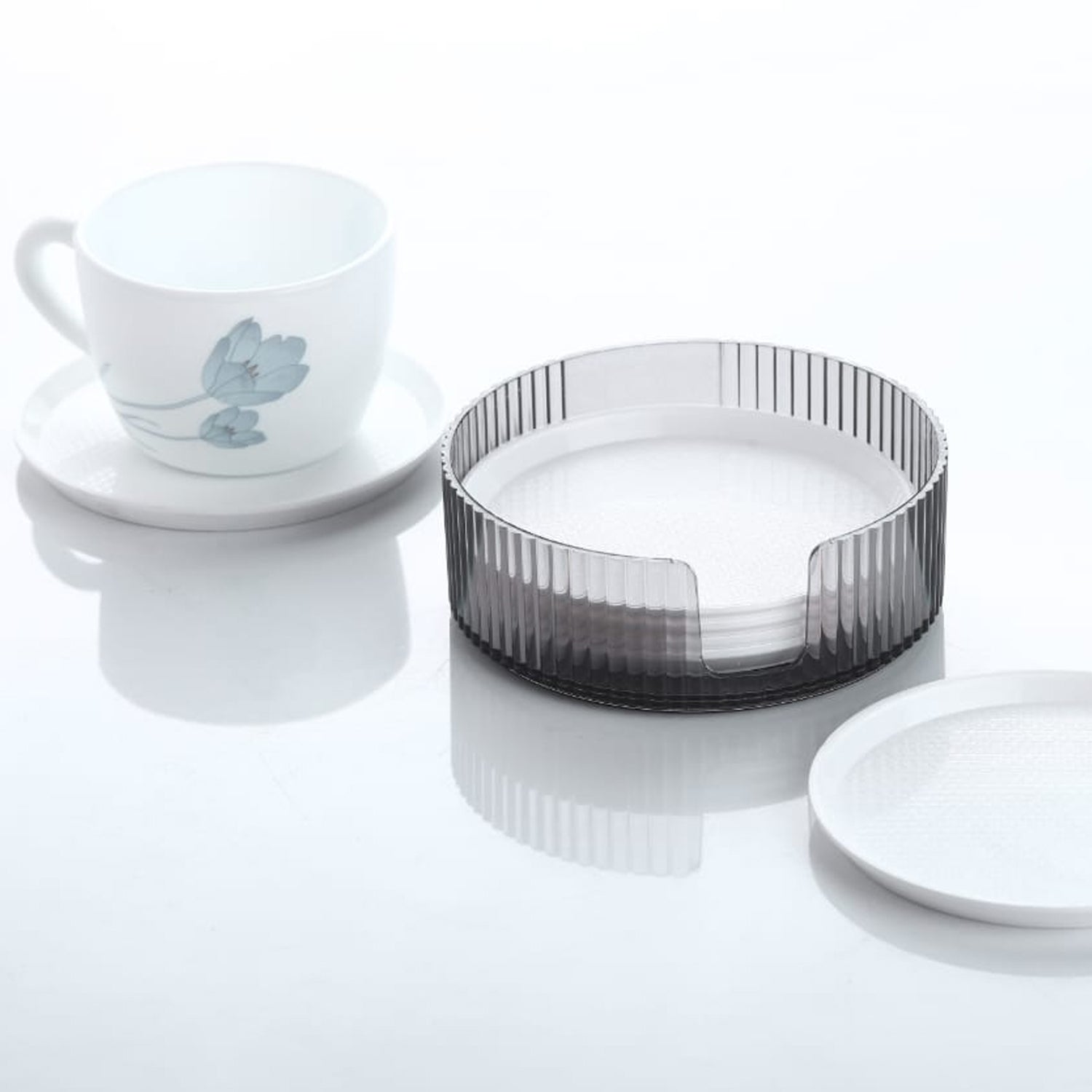 5513 Coasters Set of 6 Plastic Coasters Spill Protection for Table Desk Durable and Non Slip Plastic Coaster Fit Common Size Drinking Glass Coffee Cup Tea Cup Mug 5513 Coasters Set of 6 Plastic Coasters Spill Protection for Table Desk Durable and Non Slip Plastic Coaster Fit Common Size Drinking Glass Coffee Cup Tea Cup Mug